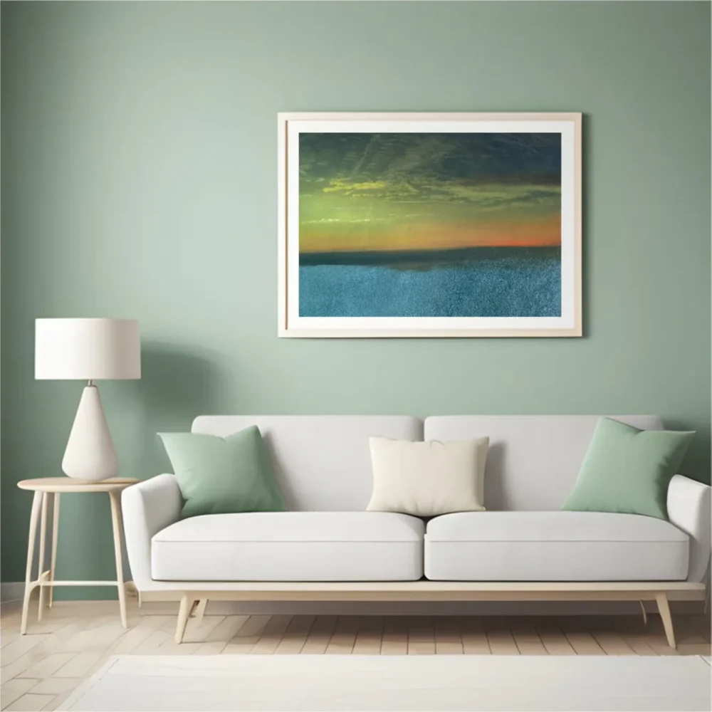 Pintar por números Estudio de nubes al atardecer – foto 4