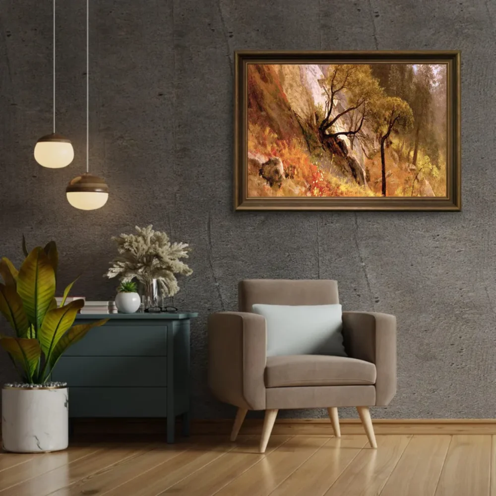 Pintar por números Estudio de paisaje de Yosemite, California – foto 2