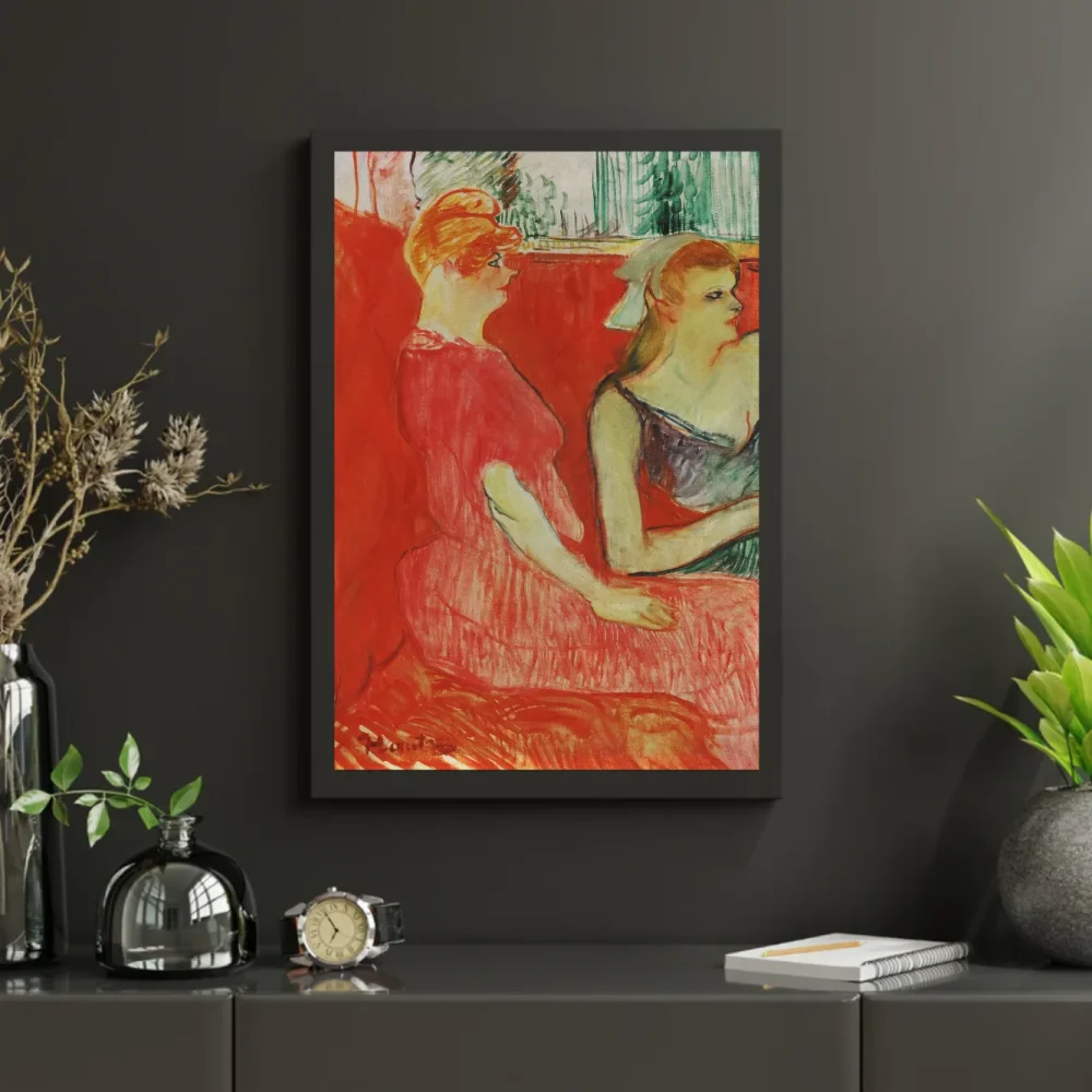 Pintar por números Estudio para En el salón de la rue des Moulins – foto 3