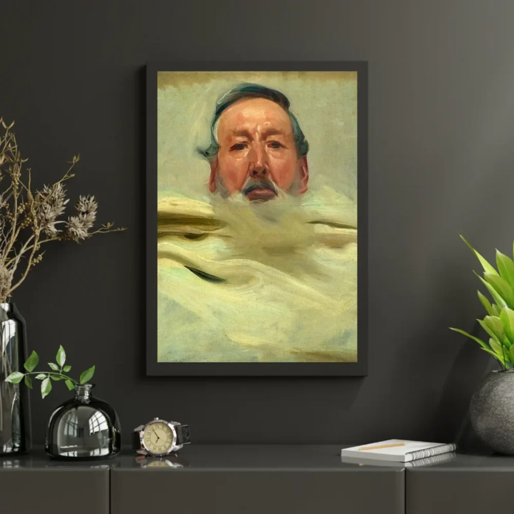 Pintar por números Estudio para la cabeza de Moisés – foto 3