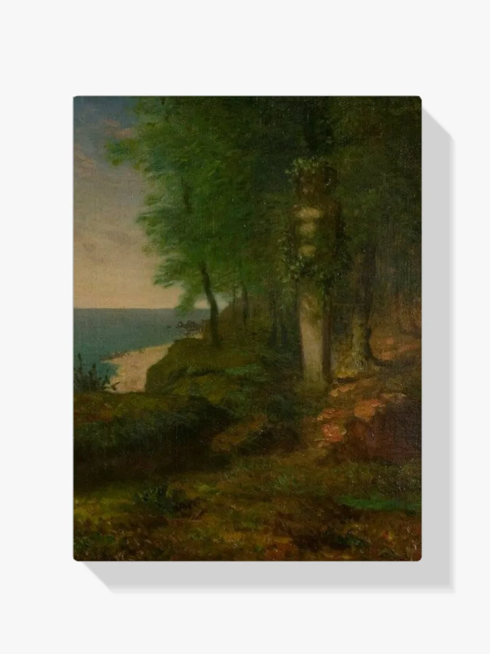 Pintar por números Estudio para Las cuatro estaciones, primavera