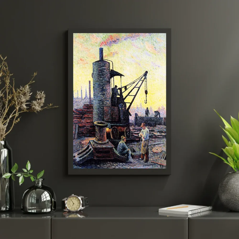 Pintar por números Fábricas en Charleroi, Couillet – foto 3