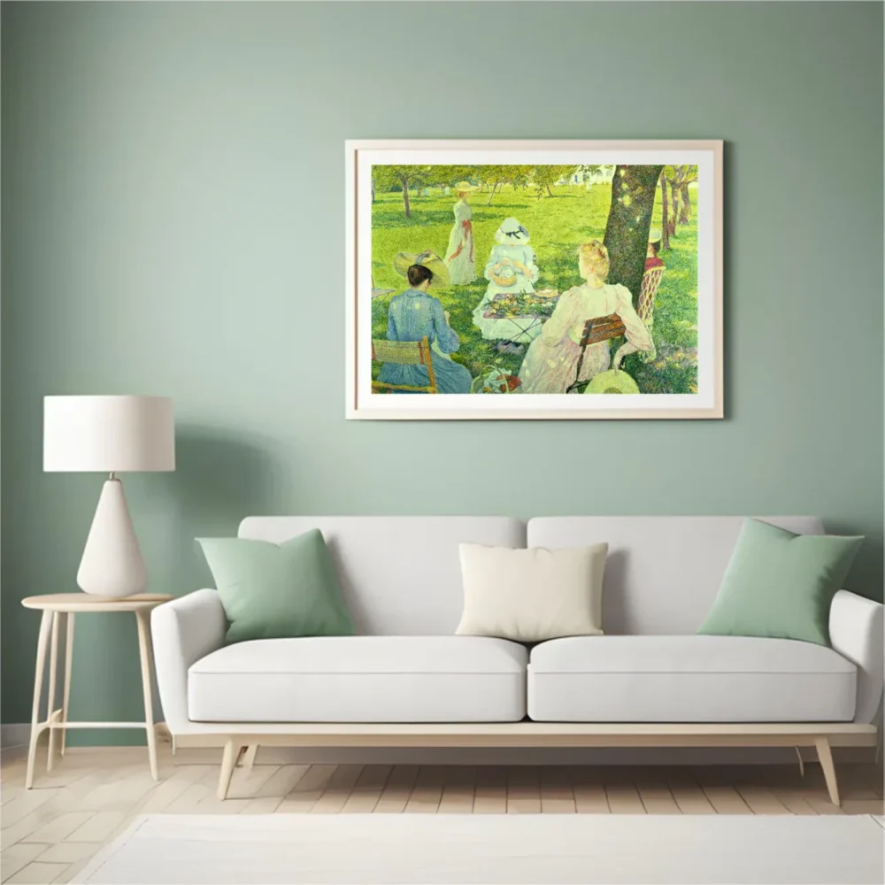 Pintar por números Familia en el huerto – foto 4