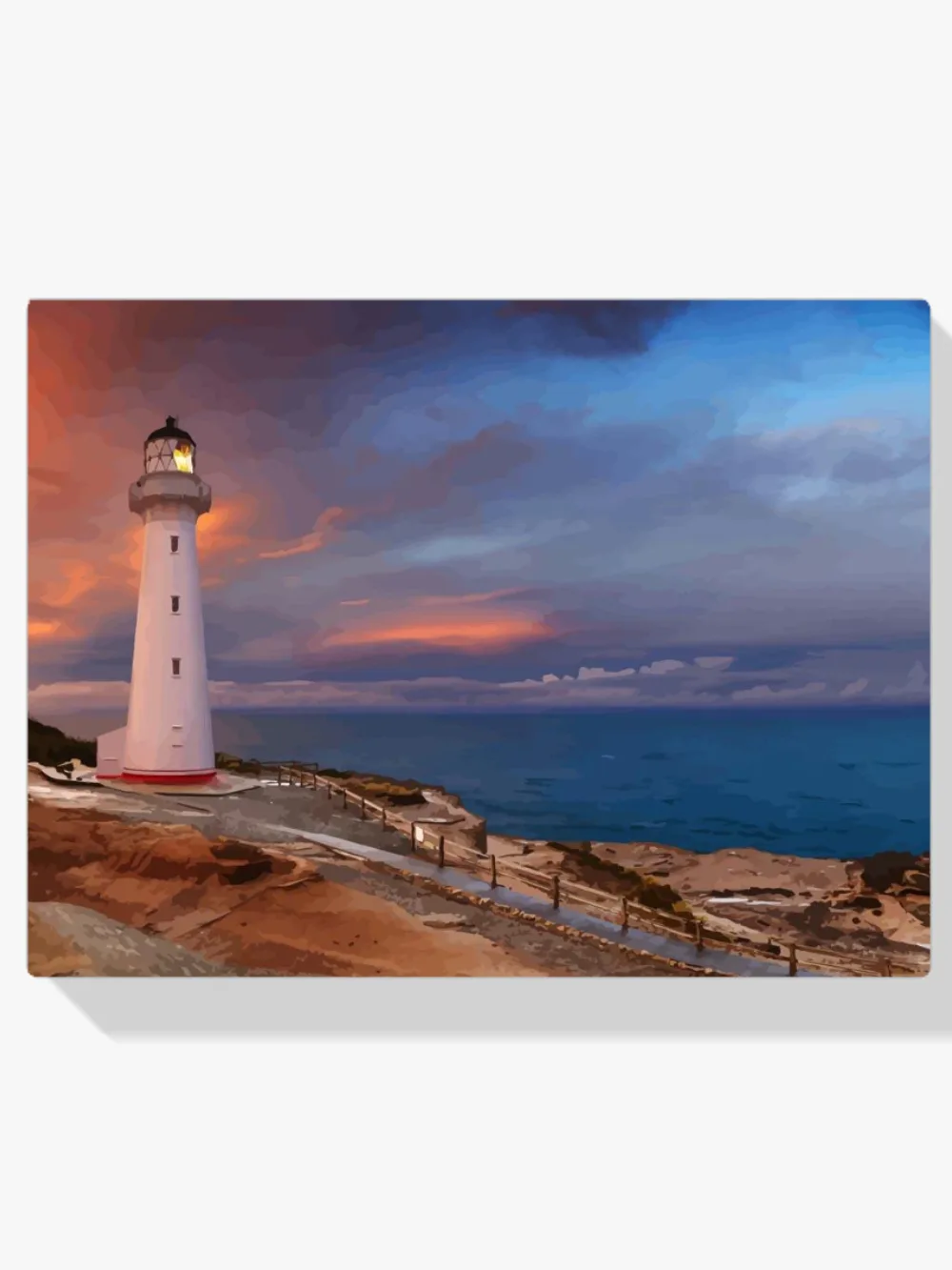 Pintar por números Faro en el cabo
