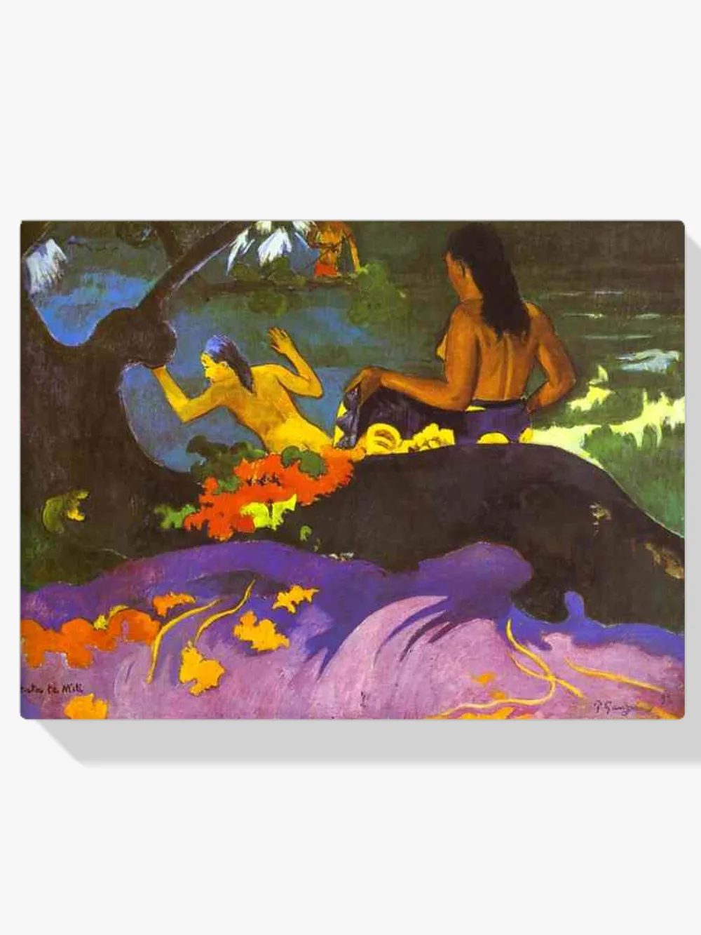 Pintar por números Fatata te miti (Junto al mar)