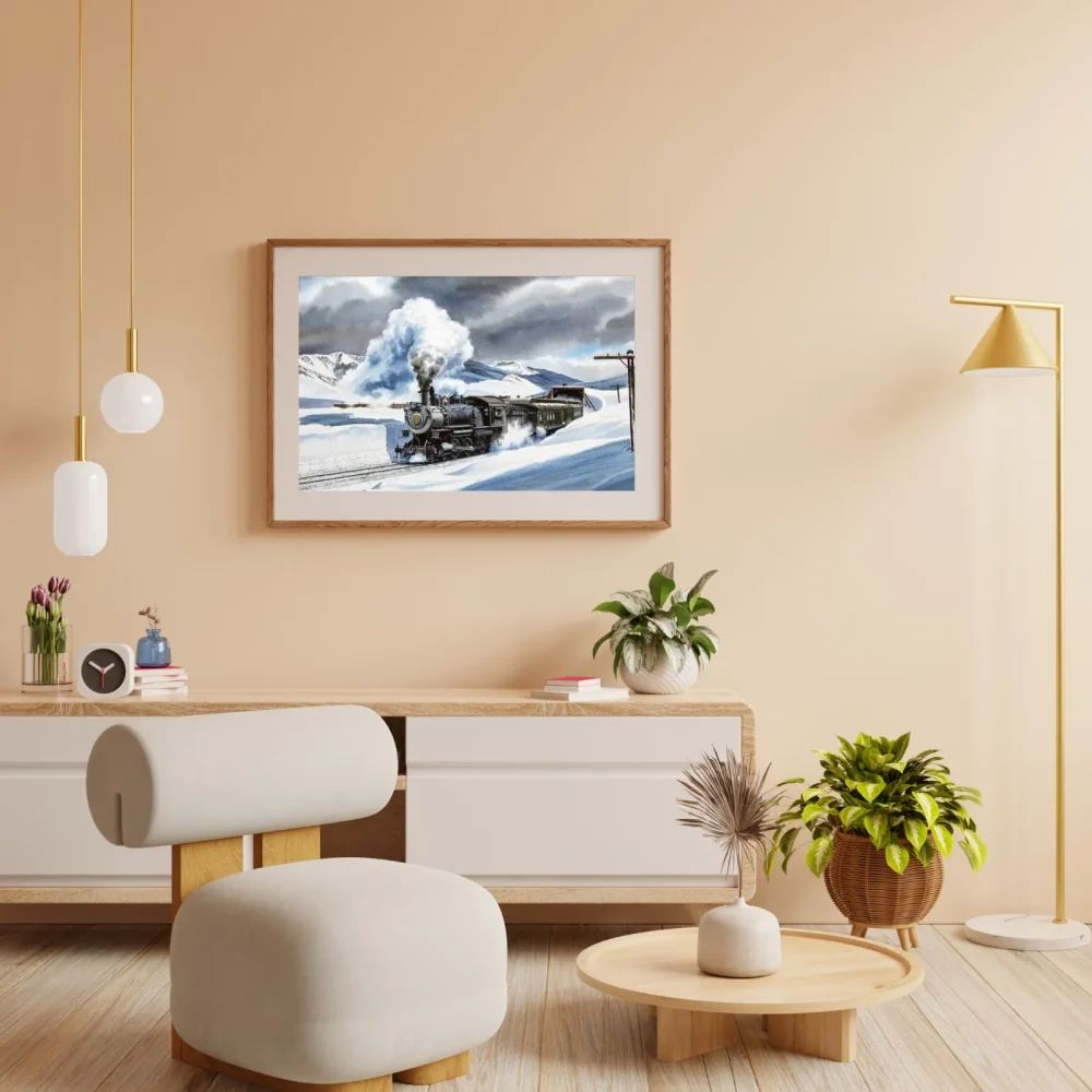 Pintar por números Ferrocarril Denver y Salt Lake – foto 4