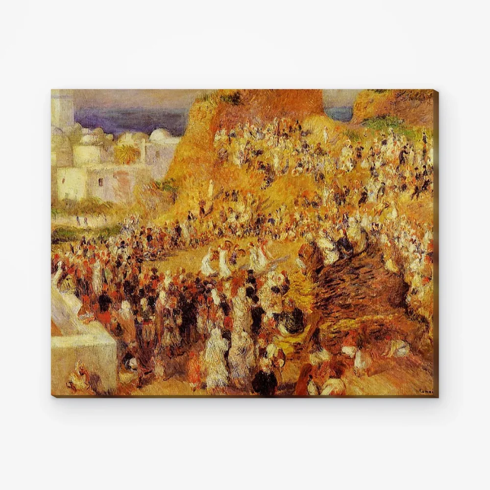 Pintar por Números - Fiesta árabe en Argel (La Casbah)