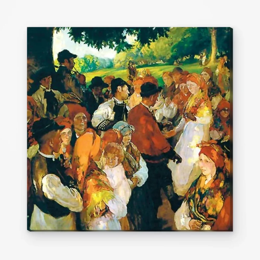 Pintar por Números - Fiesta gallega