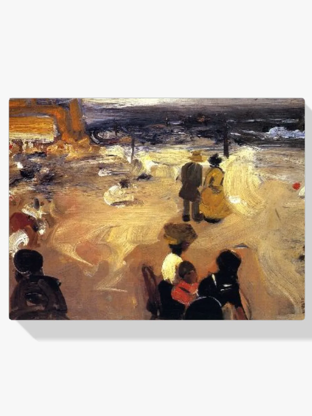 Pintar por números Figuras junto al mar
