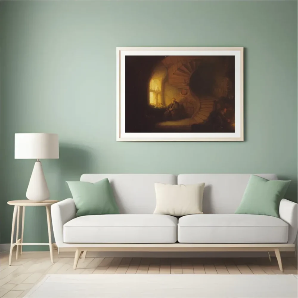 Pintar por números Filósofo en meditación – foto 4