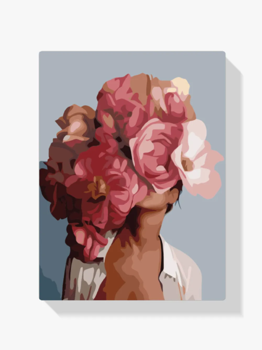 Pintar por números Flora
