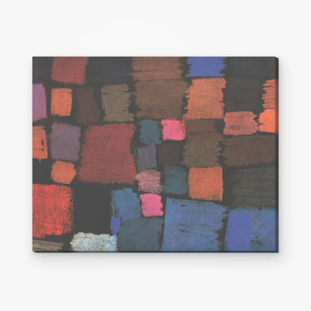 Pintar por Números - Floreciendo - Paul Klee