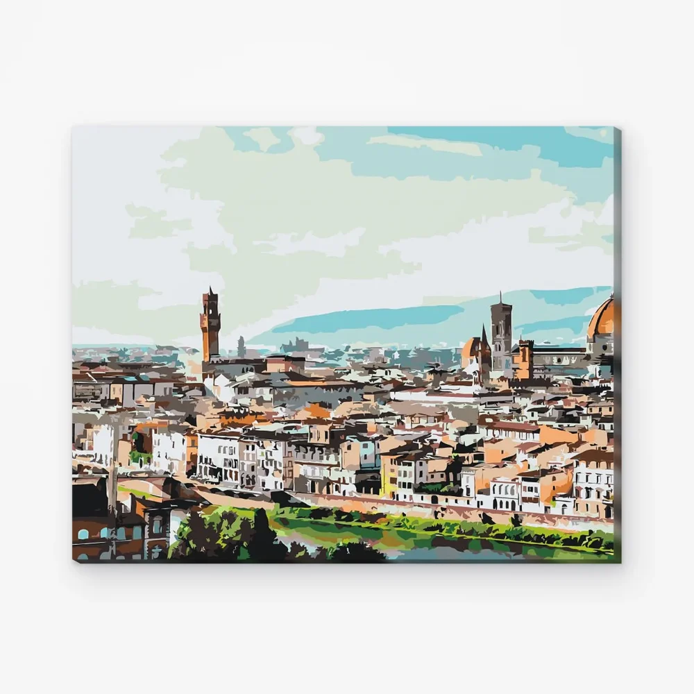 Pintar por Números - Florencia, Italia