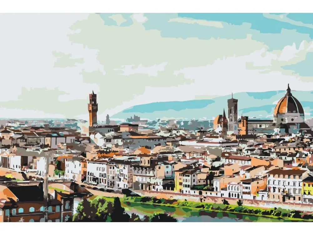 Pintar por números Florencia, Italia – foto 2