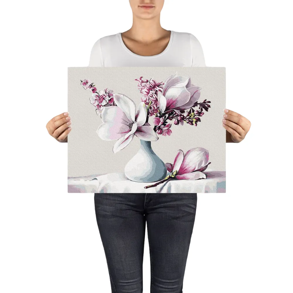 Pintar por números Flores de los Países Bajos – foto 4
