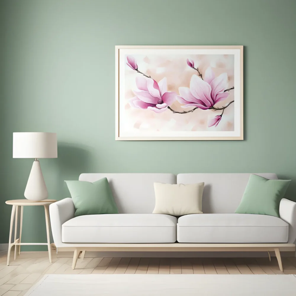 Pintar por números Flores de magnolia – foto 5