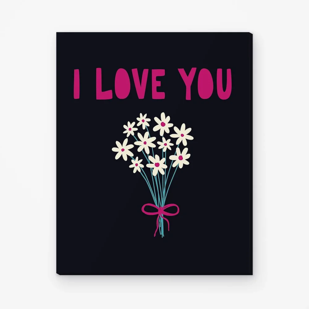 Pintar por Números - Flores de te quiero
