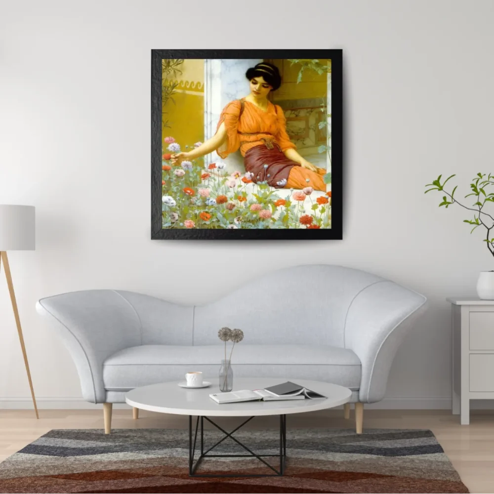 Pintar por números Flores de verano - John William Godward – foto 2