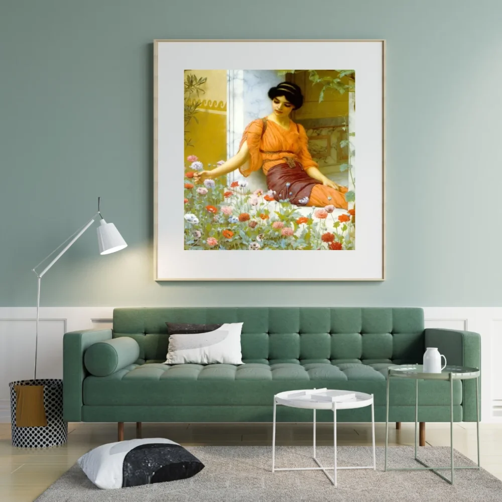 Pintar por números Flores de verano - John William Godward – foto 3