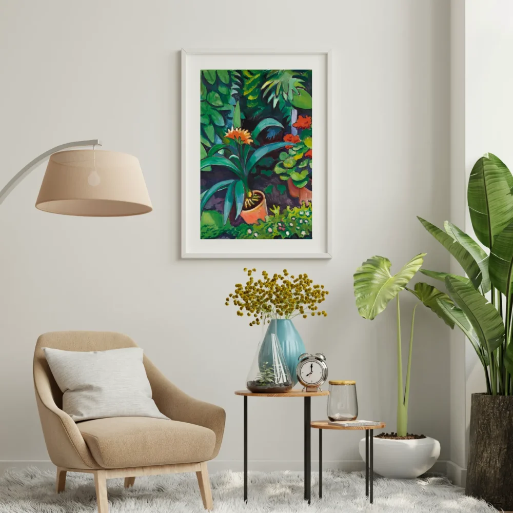 Pintar por números Flores en el jardín – foto 3