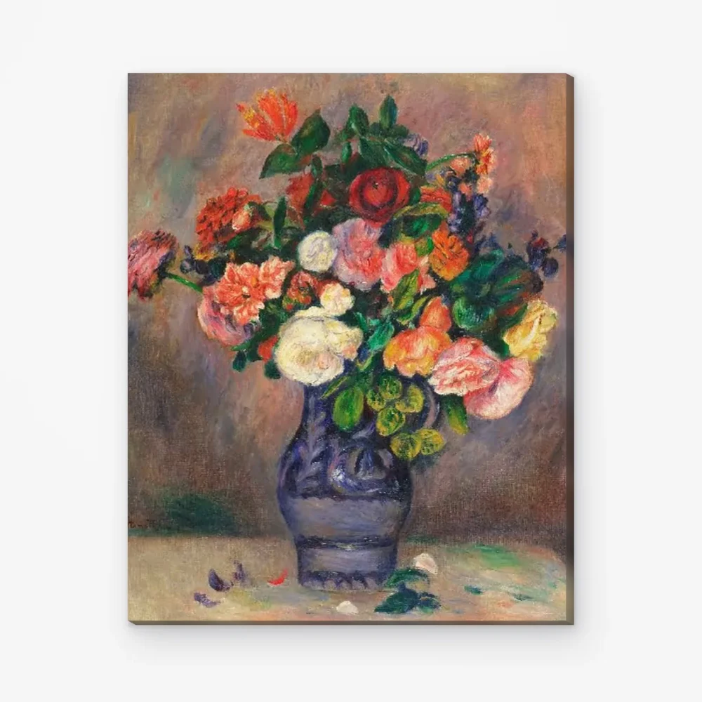 Pintar por Números - Flores en un jarrón (2)