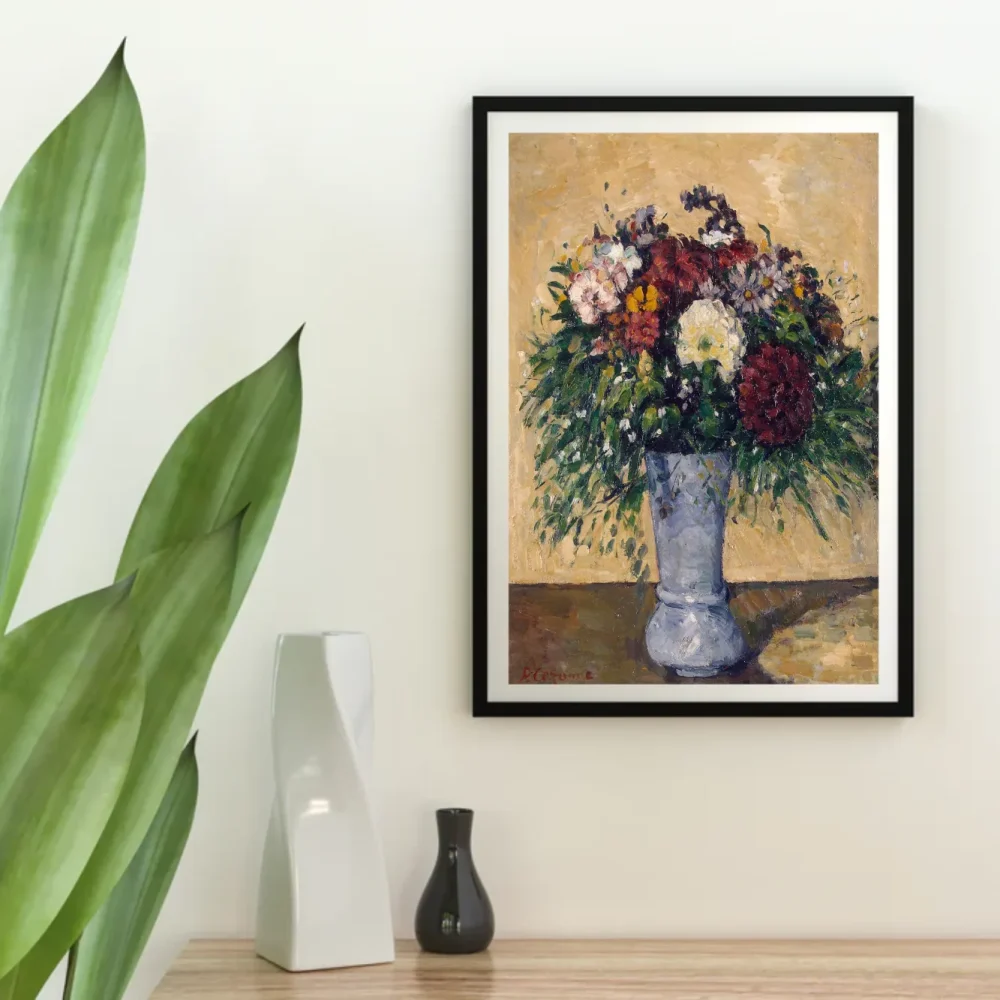 Pintar por números Flores en un jarrón azul – foto 4