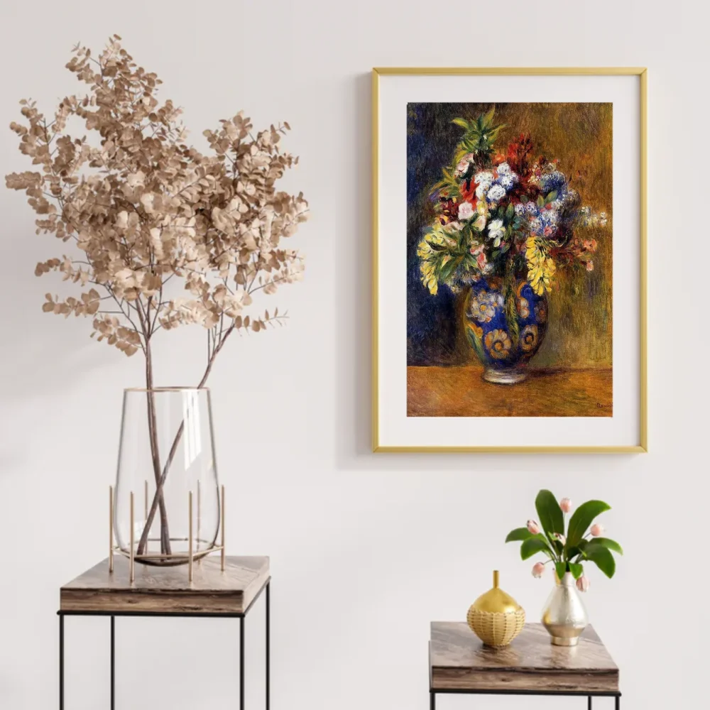 Pintar por números Flores en un jarrón - Pierre-Auguste Renoir – foto 2