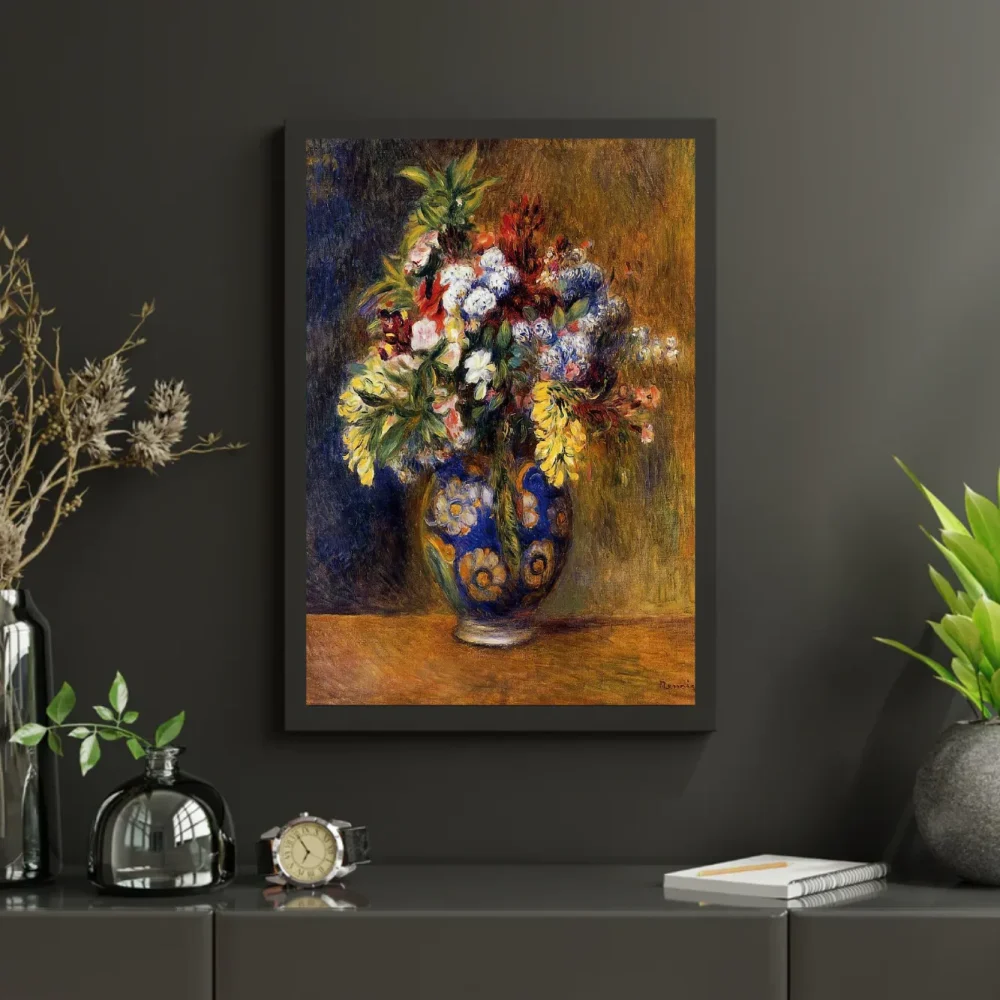 Pintar por números Flores en un jarrón - Pierre-Auguste Renoir – foto 3
