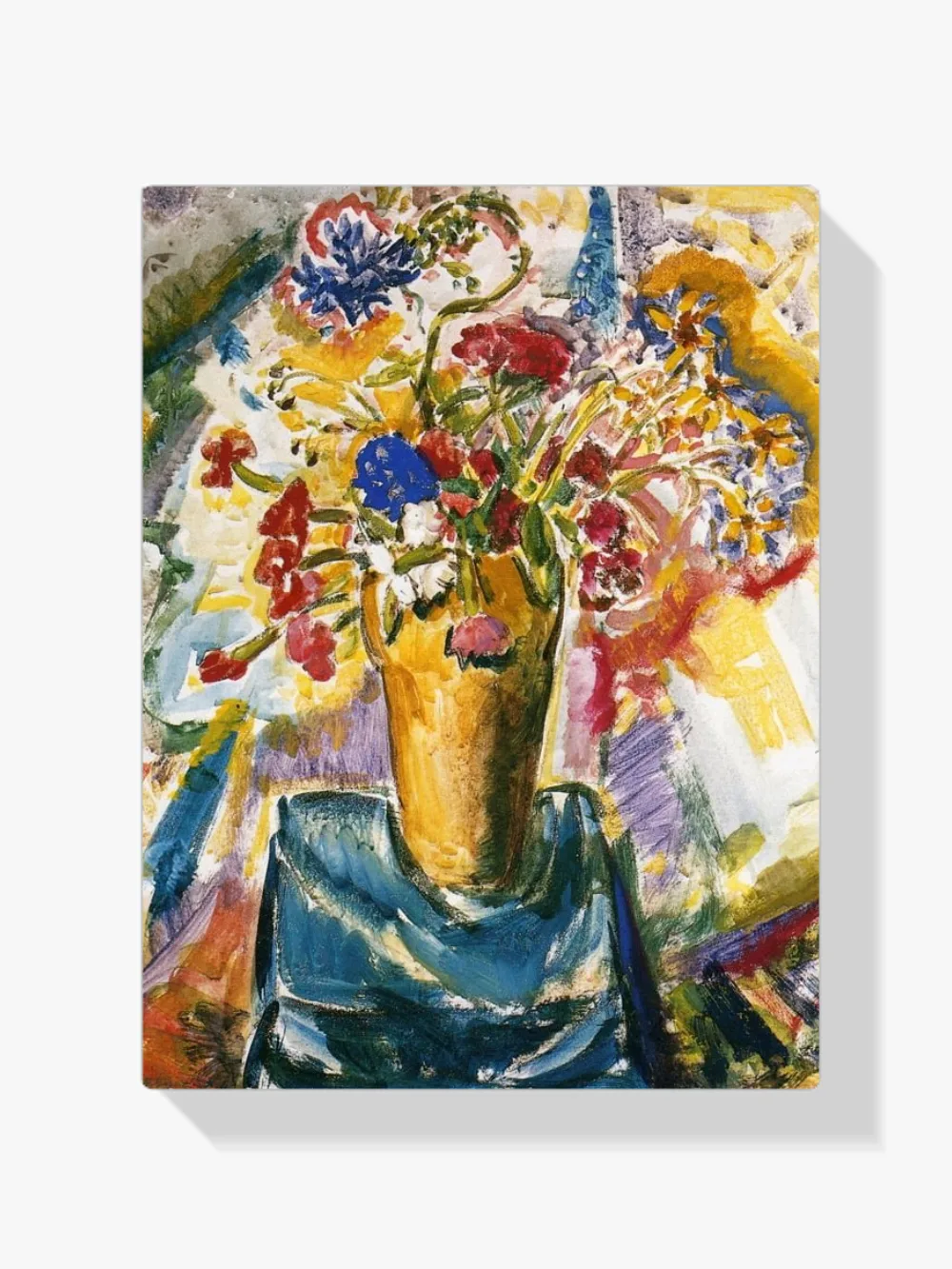 Pintar por números Flores en un jarrón