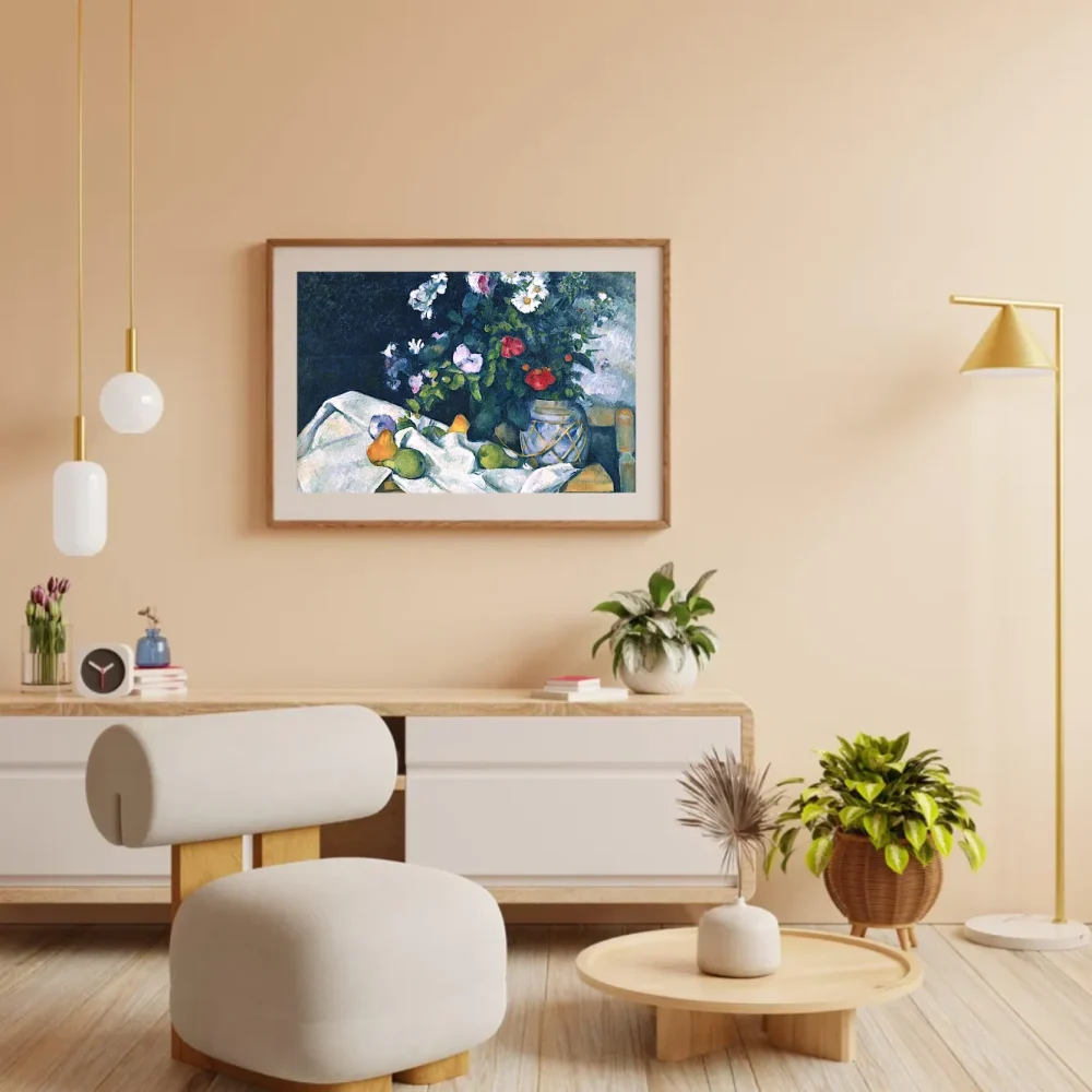Pintar por números Flores en un tarro de jengibre – foto 3
