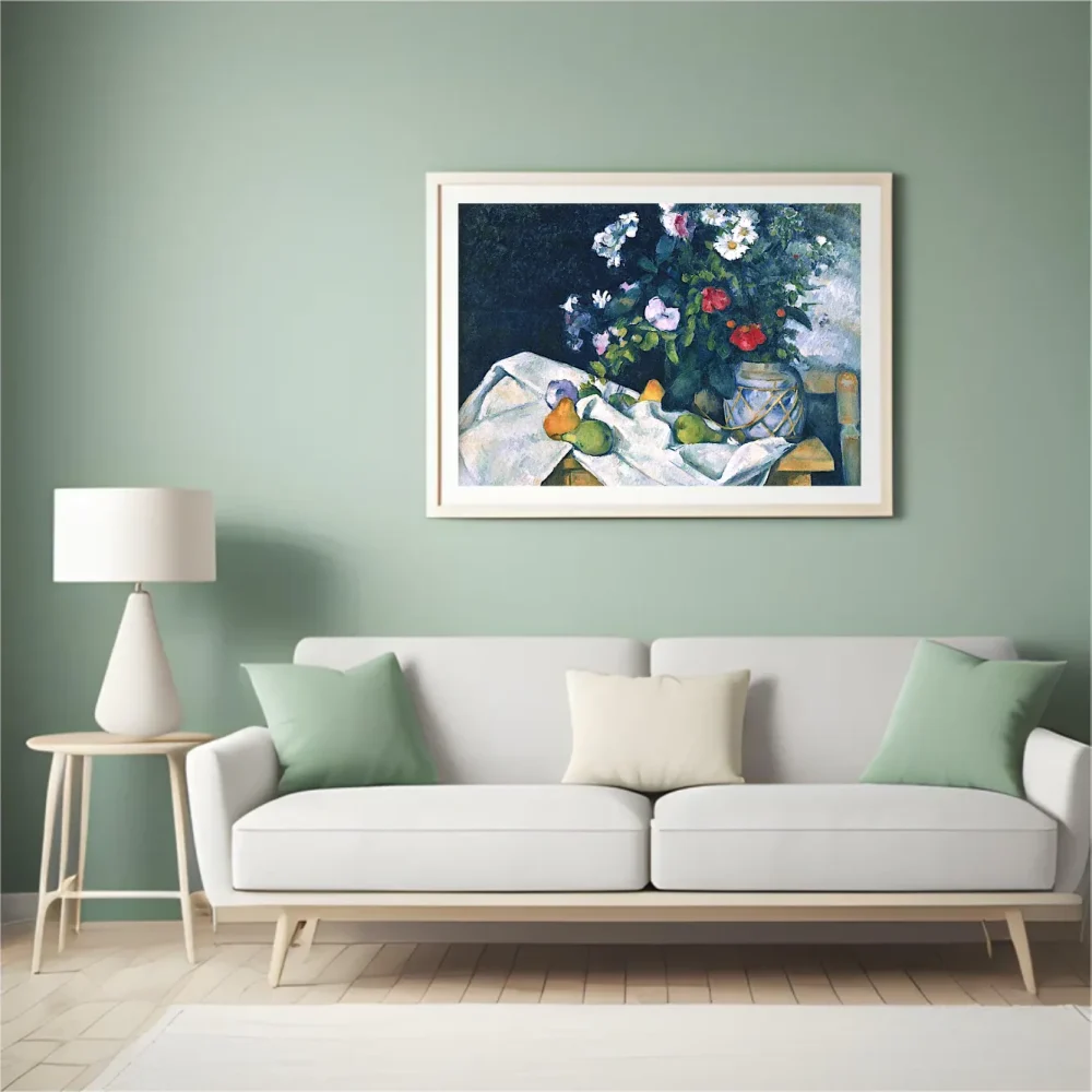 Pintar por números Flores en un tarro de jengibre – foto 4