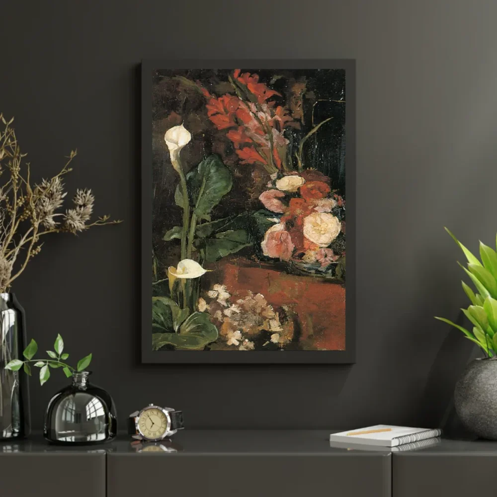 Pintar por números Flores - George Hendrik Breitner – foto 3