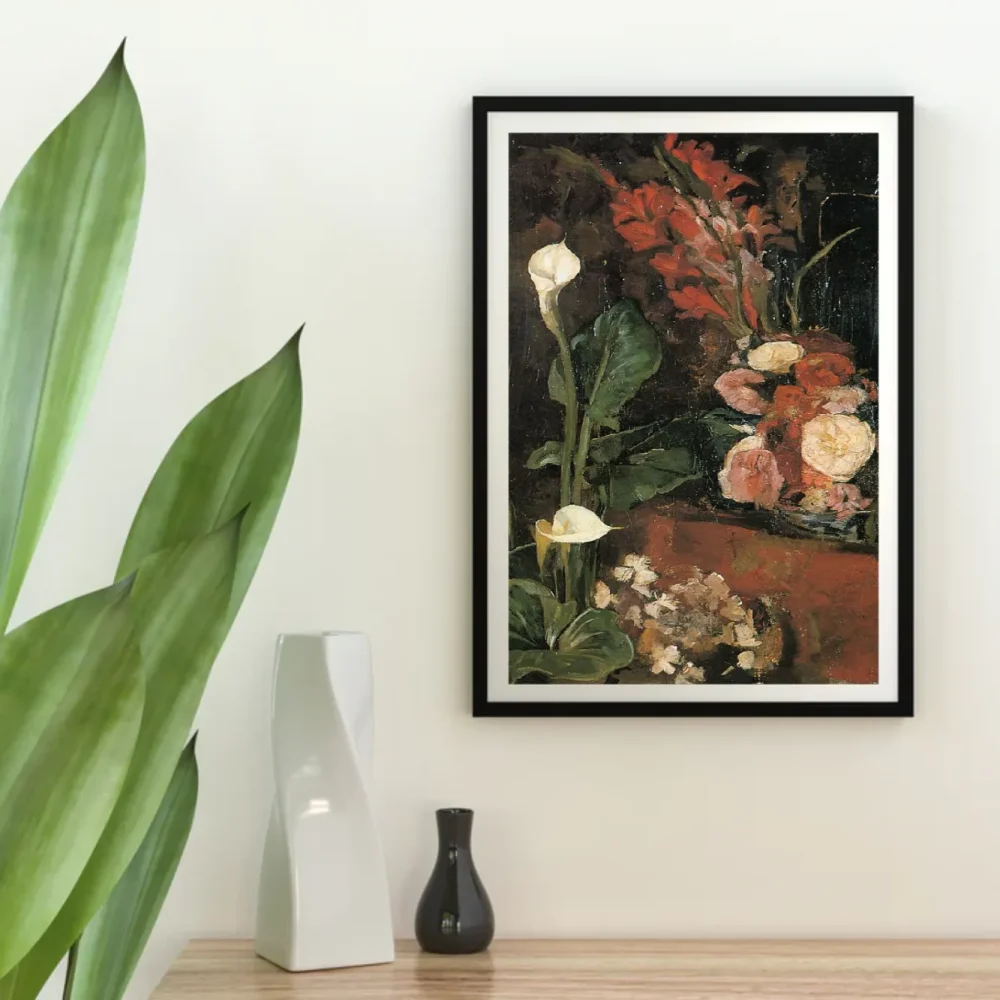 Pintar por números Flores - George Hendrik Breitner – foto 4