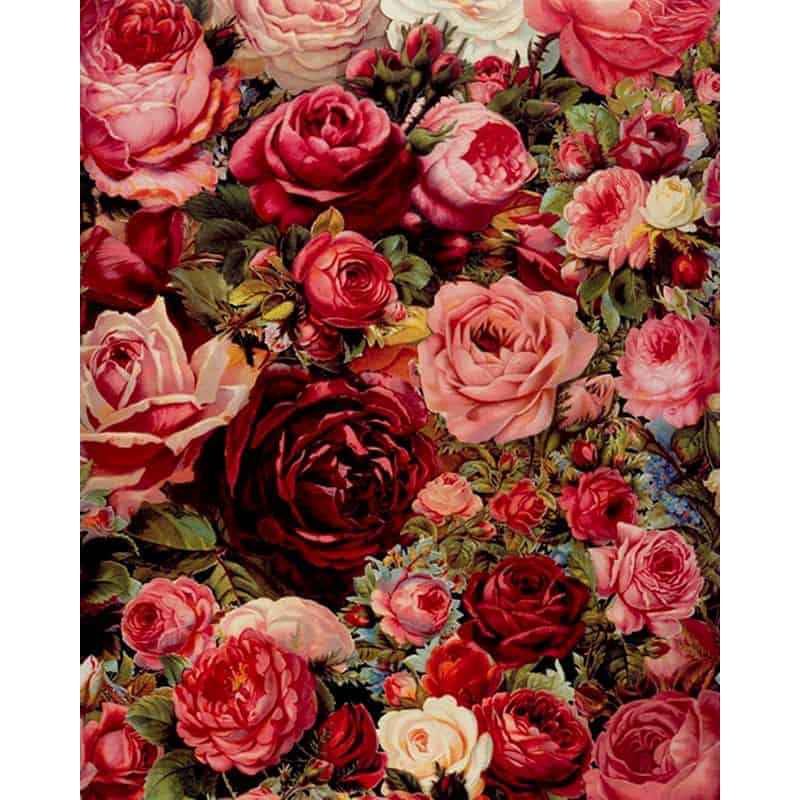 Pintar por números Flores variadas – foto 3