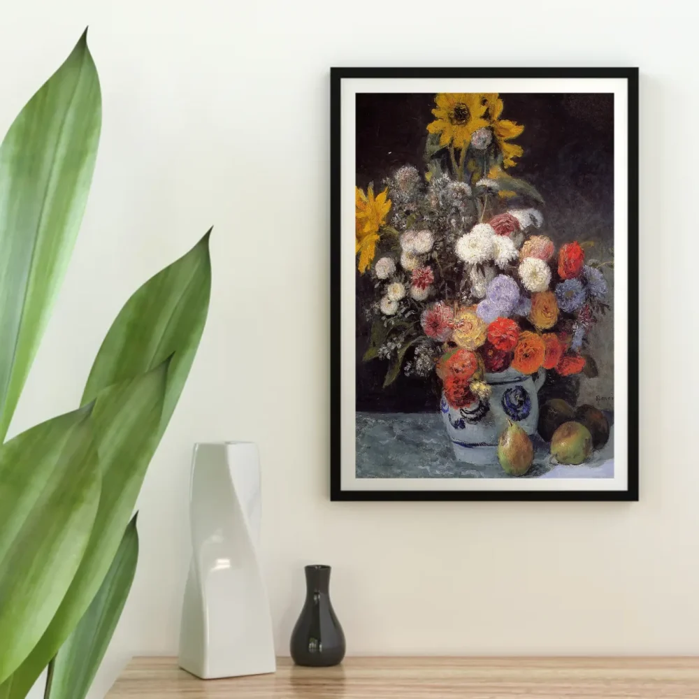 Pintar por números Flores variadas en un tarro de barro – foto 4