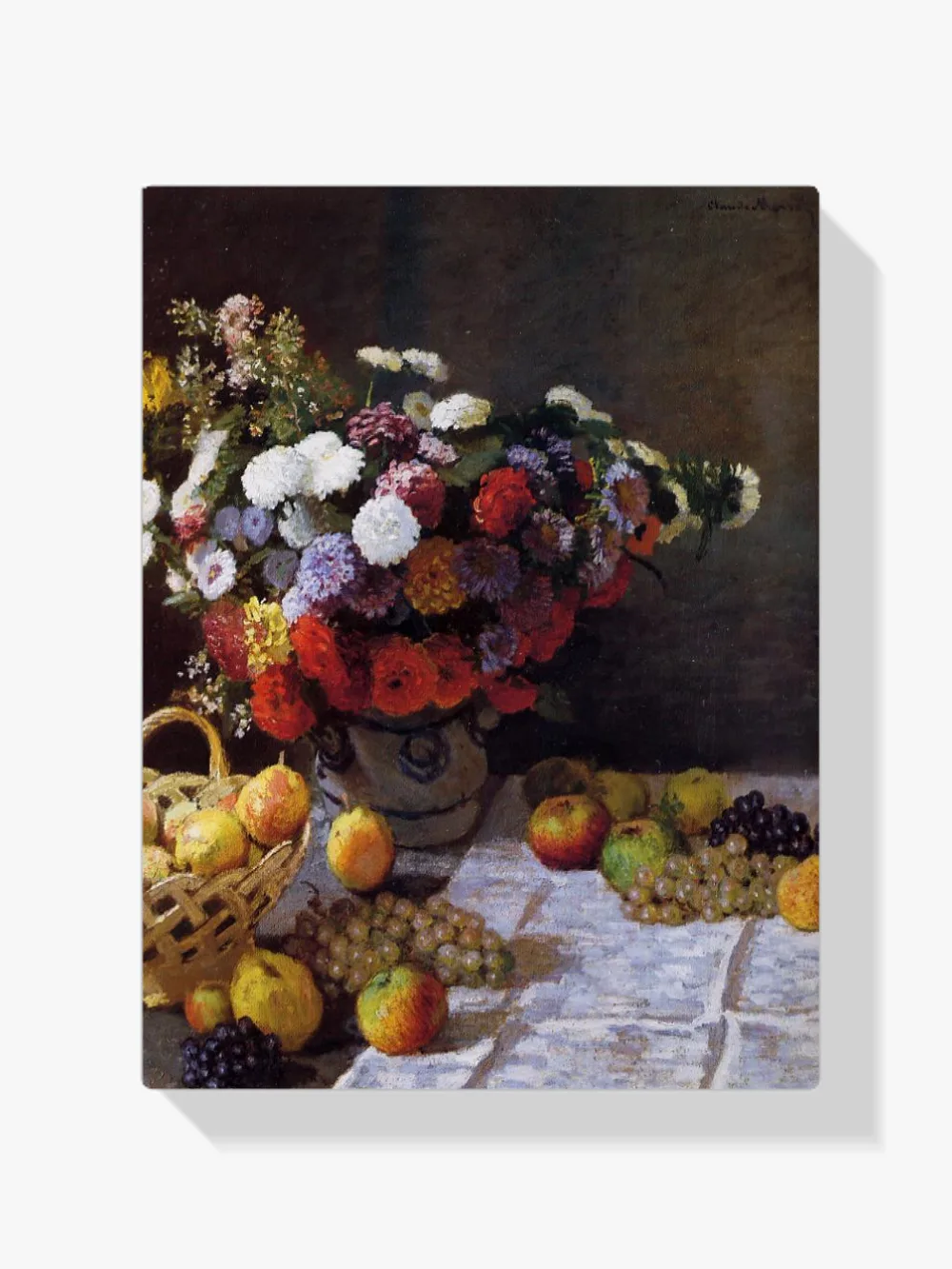 Pintar por números Flores y frutas