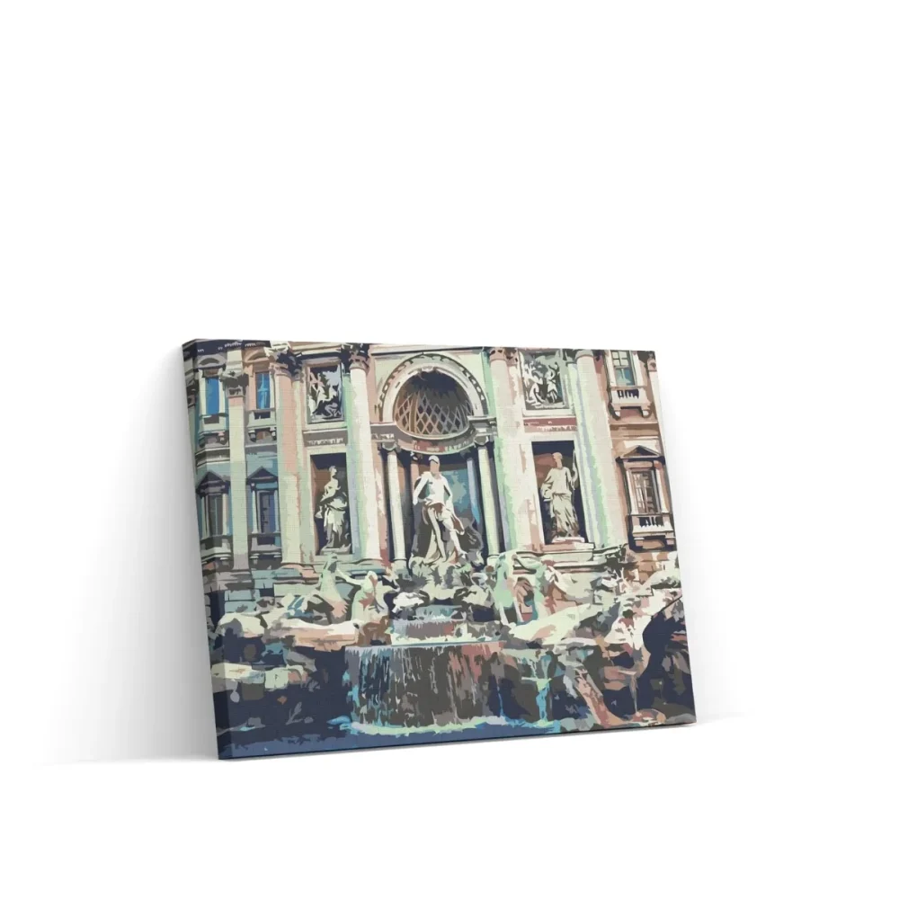 Pintar por números Fontana de Trevi