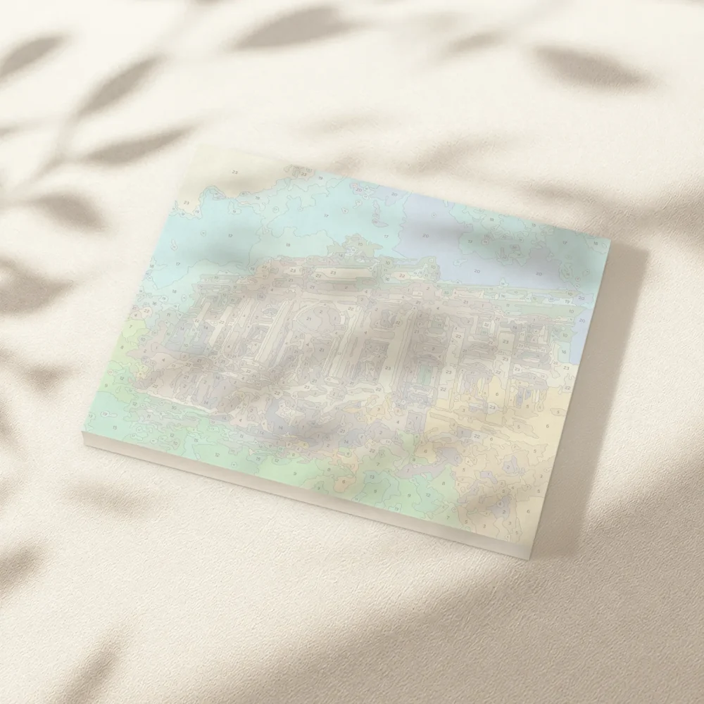 Pintar por Números - Fontana de Trevi 2