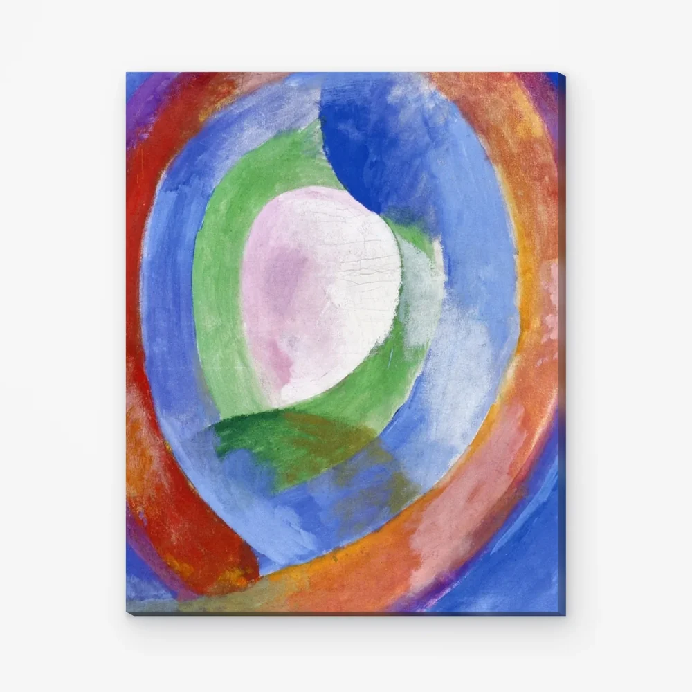 Pintar por Números - Formas circulares, Luna n.º 1
