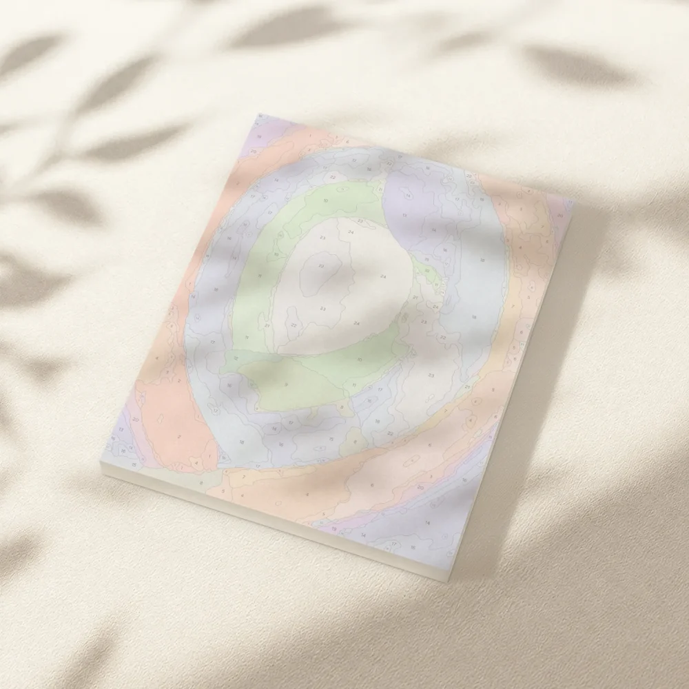 Pintar por Números - Formas circulares, Luna n.º 1
