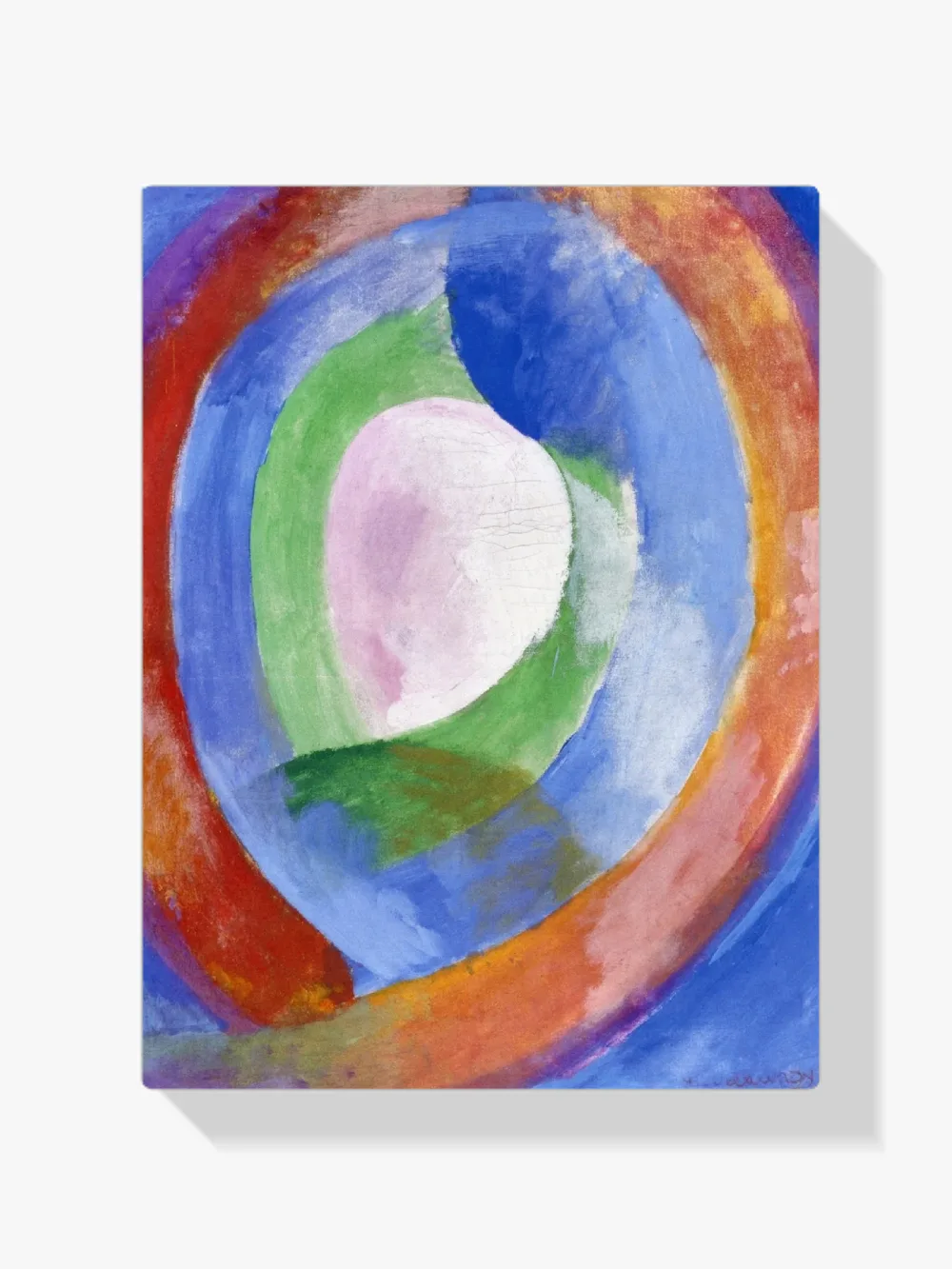 Pintar por números Formas circulares, Luna n.º 1
