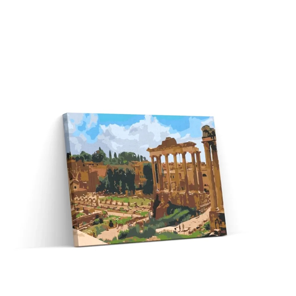 Pintar por números Foro Romano, Roma