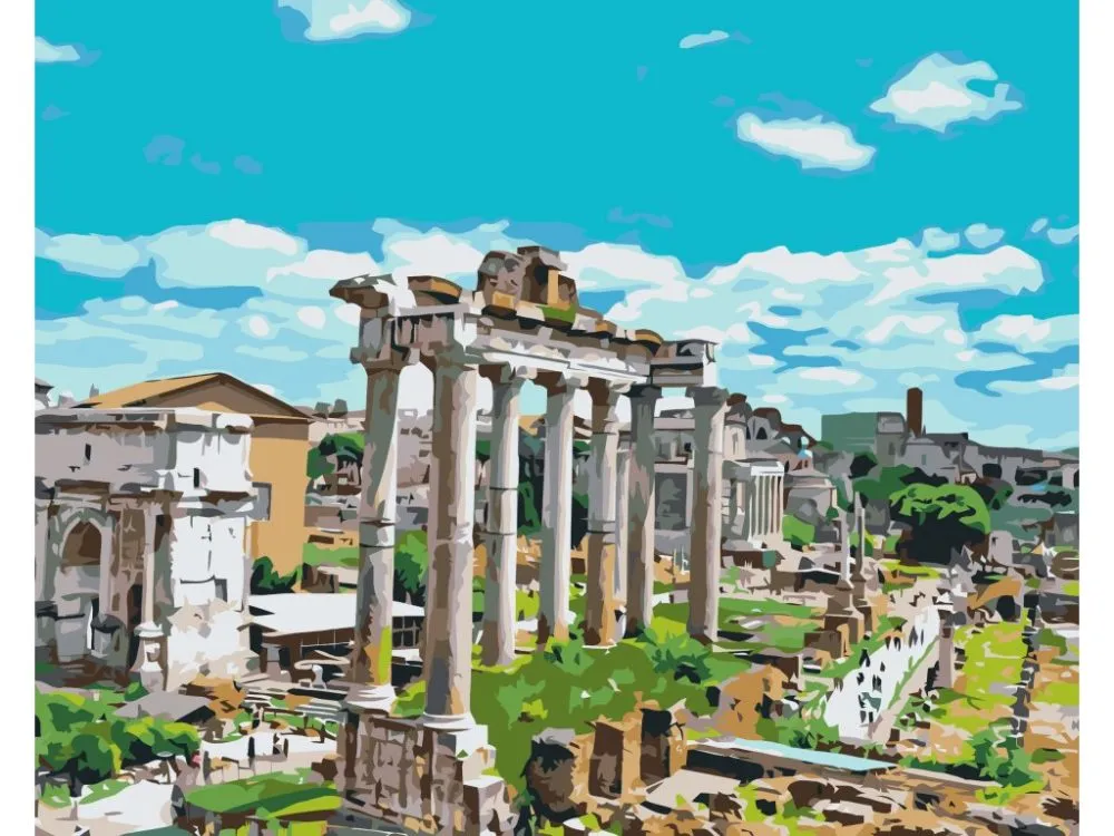 Pintar por números Foro Romano, Roma 3 – foto 2