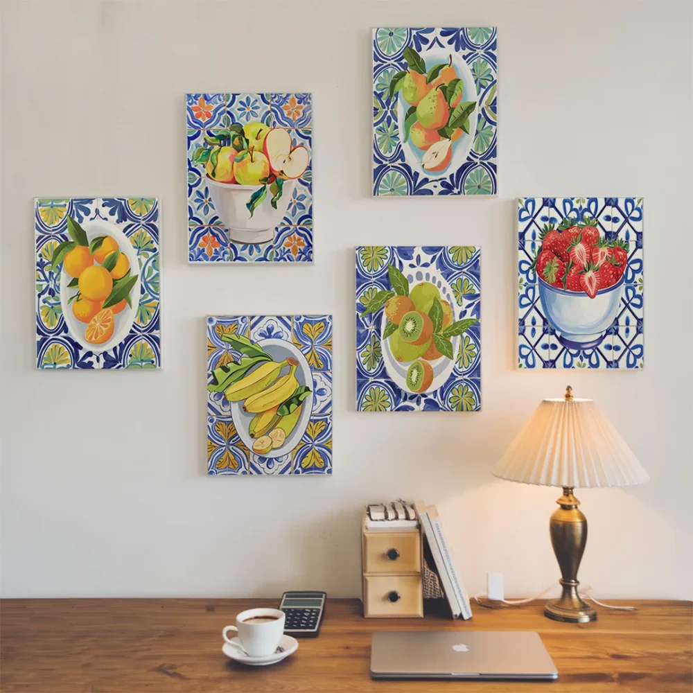 Pintar por números Frutas y azulejos – foto 2