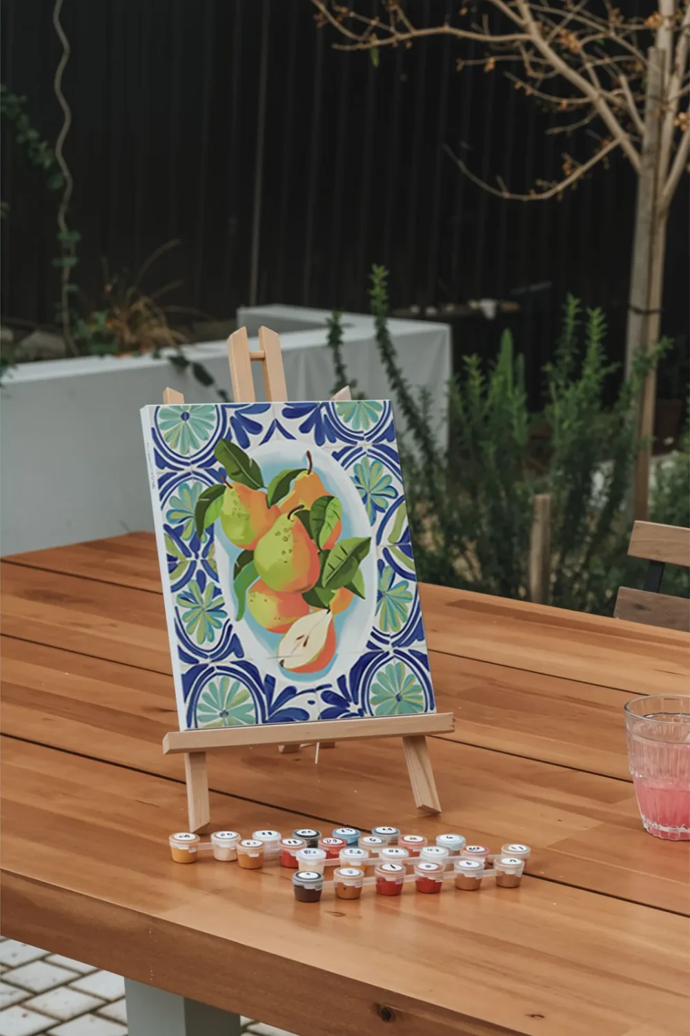 Pintar por números Frutas y azulejos – foto 4