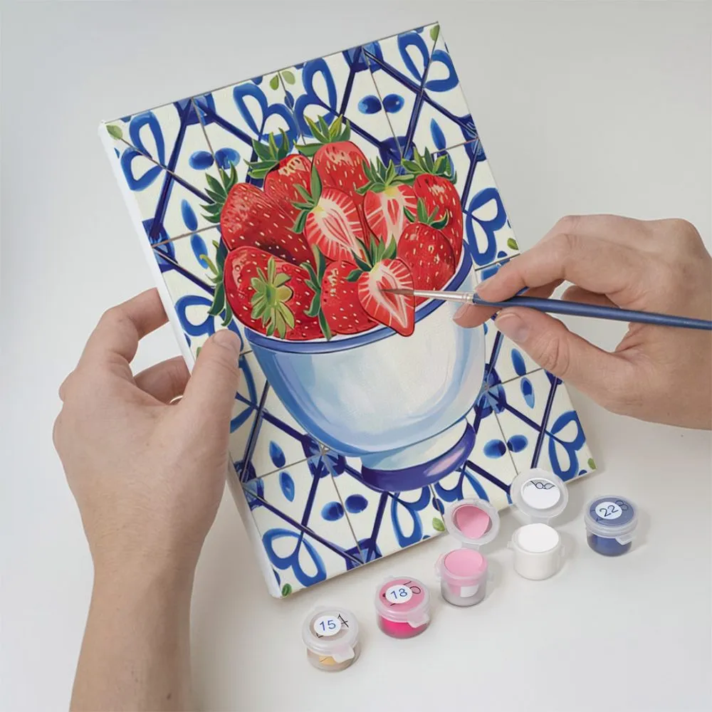 Pintar por números Frutas y azulejos – foto 8
