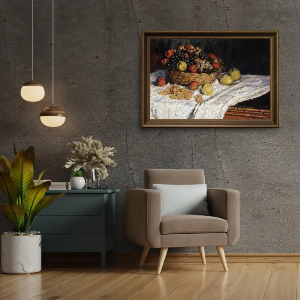 Pintar por números Frutero con manzanas y uvas – foto 2