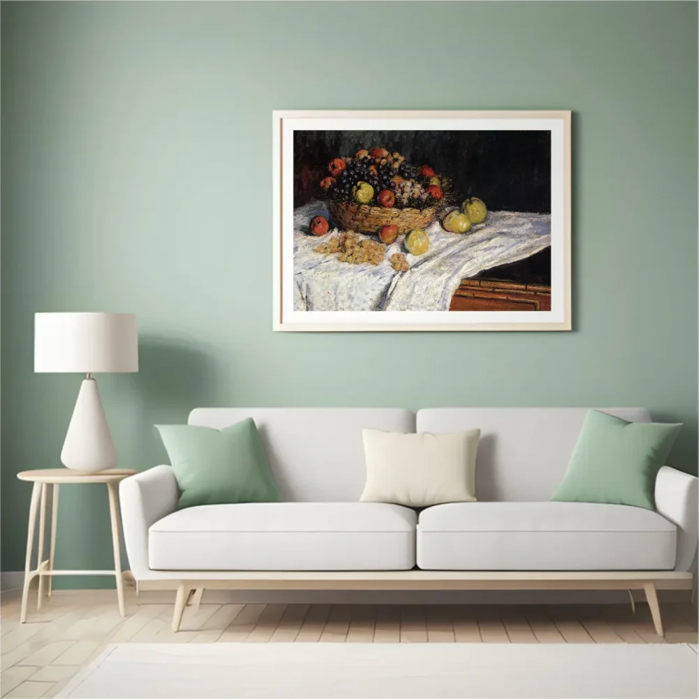 Pintar por números Frutero con manzanas y uvas – foto 4