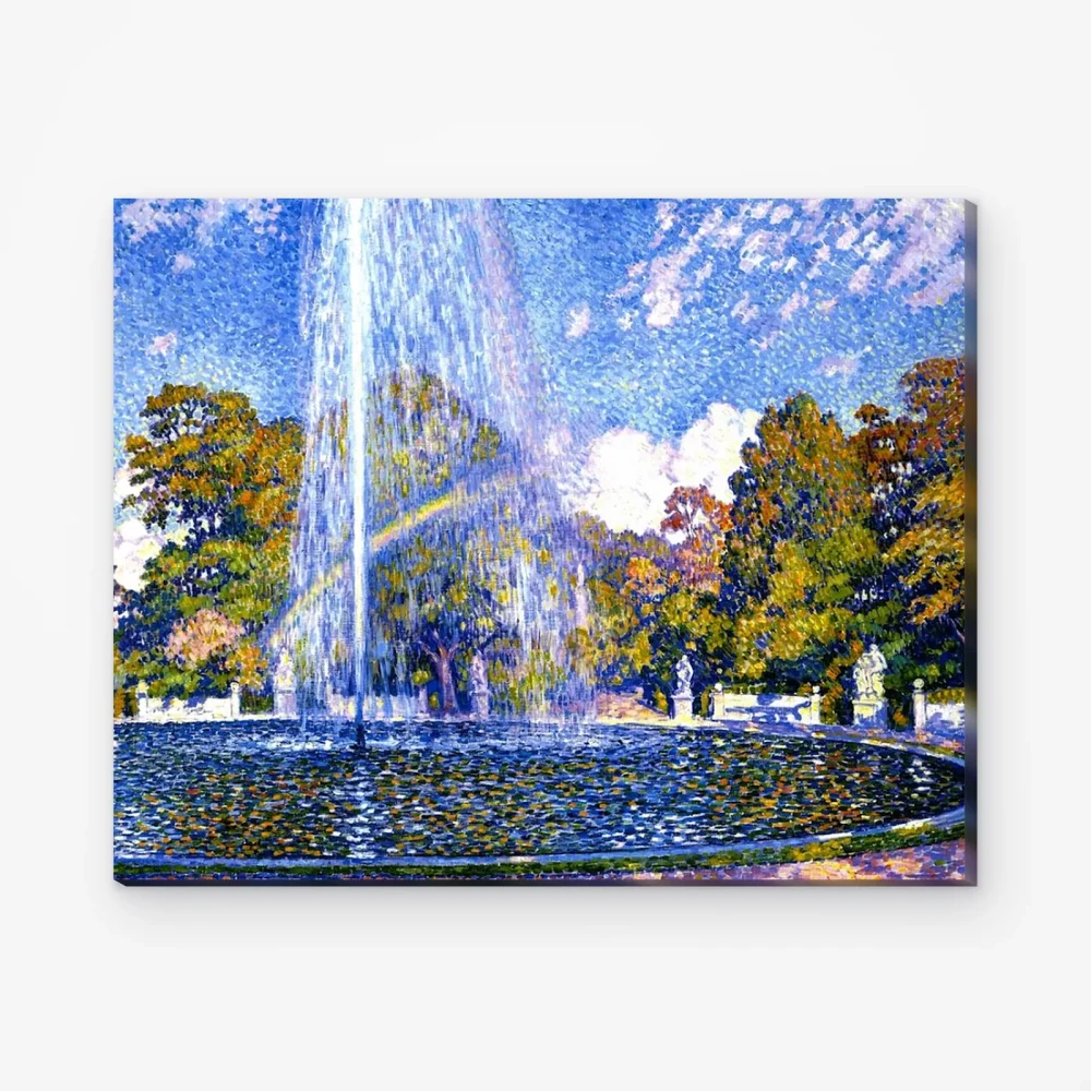 Pintar por Números - Fuente en Sanssouci, Potsdam