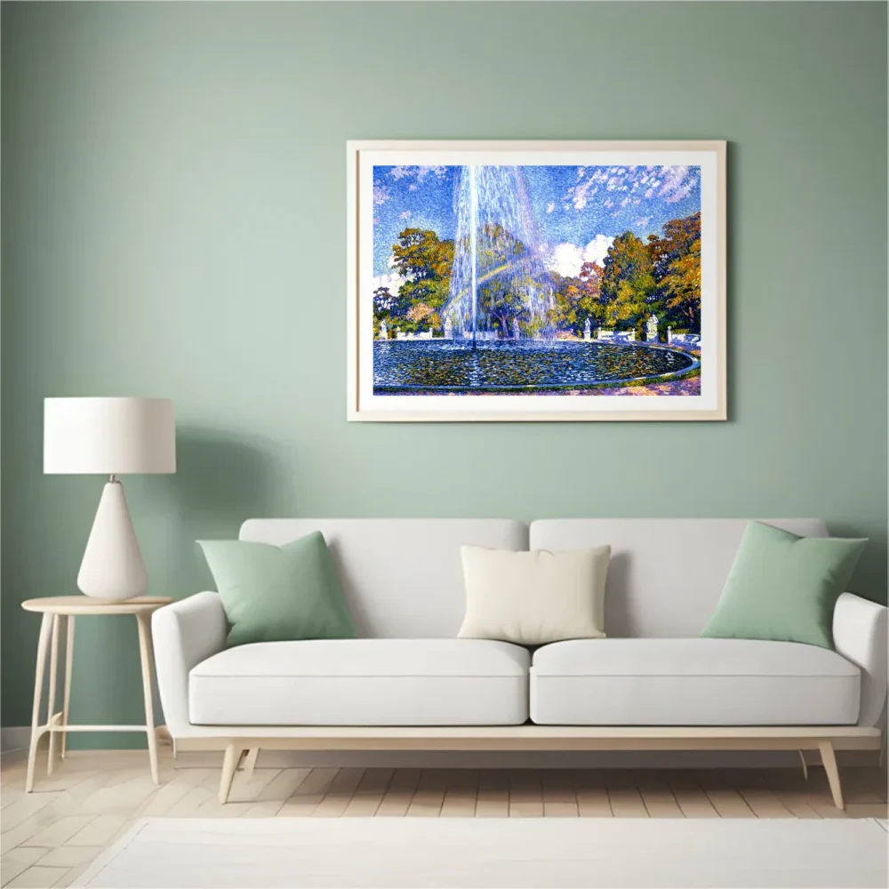 Pintar por números Fuente en Sanssouci, Potsdam – foto 4
